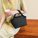 Summer Women Straw Handbag Boho Beach Holiday Female Woven Handle Tote Purses