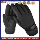 1 Pair Fleece Thickened Outdoor Cycling Gloves Climbing Skiing Waterproof Glo