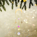 Crystal  Star Moon Sun Hanging Metal Pendant Home Decor (33)