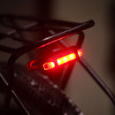 LED Taillight Waterproof Mountain Bike Rear Luggage Carrier Rack Lamp Red Newly