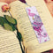 DIY Peafowl Special Shaped Diamond Painting Leather Tassel Bookmark Gift Newly
