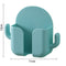 Wall Mounted Organizer Storage Box Hooks Phone Remote Control (Light Green)