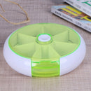 7Day One Week Round Portable Pill Case Medicine Box Storage Organizer(1)