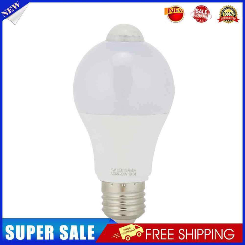 3pcs LED PIR Bulb Light Motion Sensor Lamp for Home Lighting(5W)