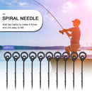 10pcs Carp Fishing Hook Bait Sting Boilies Pin Pike Ronnie Rig Fishing Tackle