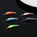 mini lead fish 35mm/2.7g Ice Fishing hook Lead Hard Hook AD-Sharp Winter Bait