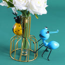 Outdoor Garden Home Decor Lawn Sculptures Metal Ant Ornament Ants Decorative