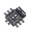 PC Speed Controller Adapter 3-level 12V Power Supply Cooler for 8-way Fans