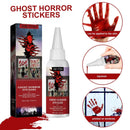 Halloween-Aufkleber, Horror-Hexe, Kürbis-Geist-Aufkleber, Vinyl, wasserdicht.