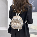 Fashion Flower Backpacks Nylon Girl Student Small School Bags Travel Rucksacks