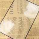 Magnifier Sheet X3 Magnifying Book Page Magnification Reading Glass Lens