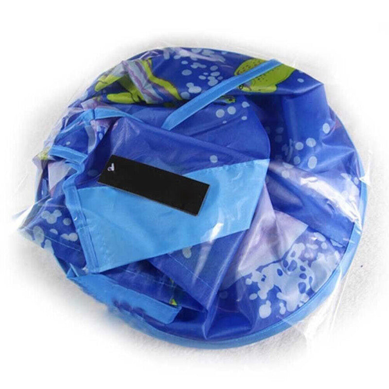 Salon Family Kids Haircut Hairdresser Hair Cutting Cape Blue Cloak Clothes