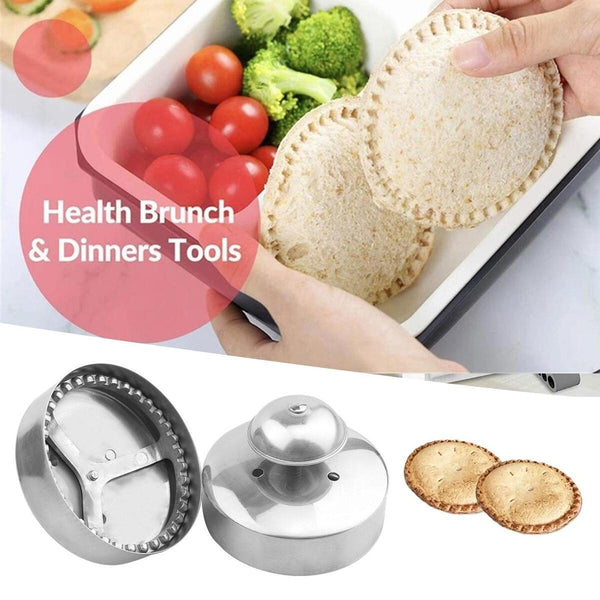 Sandwich Cutter Sealer Mould Cookie Bread Pancake Maker.
