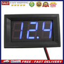 Two-wire 0.56 inch DC 4.5V to 30V Digital Voltmeter Voltage Meter (Blue)