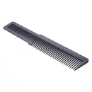Hairdressing Carbon Anti-static Comb Wide Tooth Hair Clipper Comb (Black)