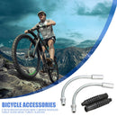 2 Sets Mountain Road Bike V Brake Noodles Cable Guide Bend Tubes+ Sleeves Newly