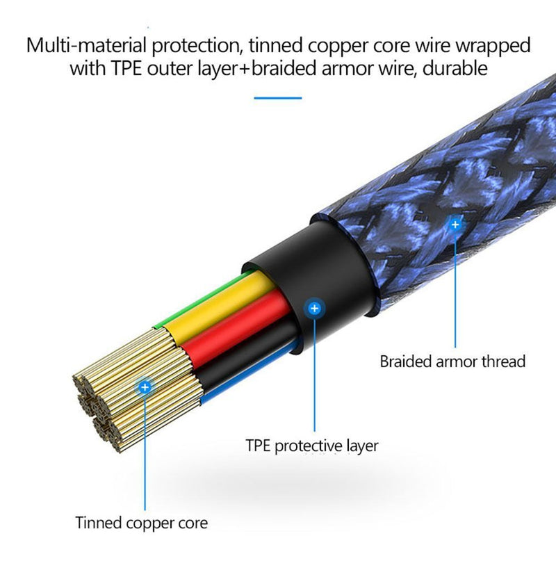 Voice Type-C Audio Adapter Earphone Jack USB C to 3.5mm Converter Cable