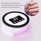 Nail Quick Dryer Detachable Base Nail Lamp Curing Nail Polish (EU Black)