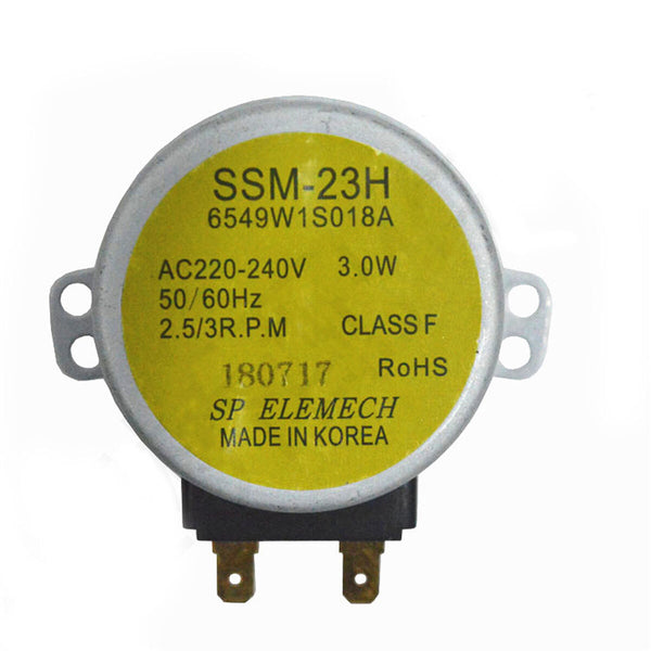 Microwave Oven 220V Turntable Motor SSM-23H Set for LG MP-9482S MP-9483SL