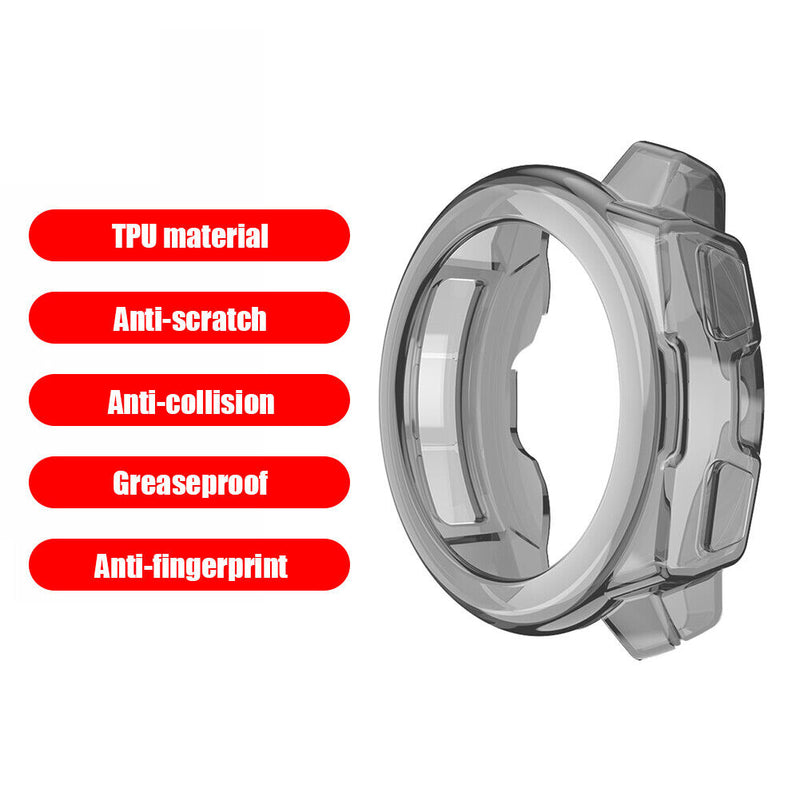 Watch Protective Cover for Garmin Instinct Smartwatch Bracelet Case (Gray) Newly