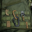 5PCS Useful Backpack Hiking Snap KeyChain Buckle Hook D-Ring Clip Carabiner