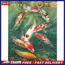 5D Kit DIY koi Round Diamond Painting Mosaic Rhinestone Picture
