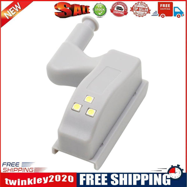 0.25W LED Sensor Cupboard Wardrobe Cabinet Hinges Lights (Cool White