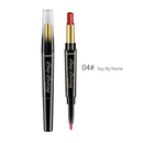 15 Color Lip Liner Pen Double Head Lasting Lip Gloss Lipstick Cosmetics (04