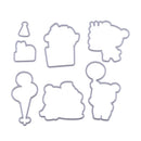 Birthday Cutting Die Stencil Scrapbooking Paper Card DIY Photo Album(SC135)-1833