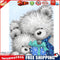 5D DIY Cartoon Bear Present Part Special Drill Diamond Painting (YXC064)