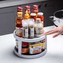 Storage Rainer Rotation Item Organizer Storage Tray for Kitchen Bathroom Bedroom