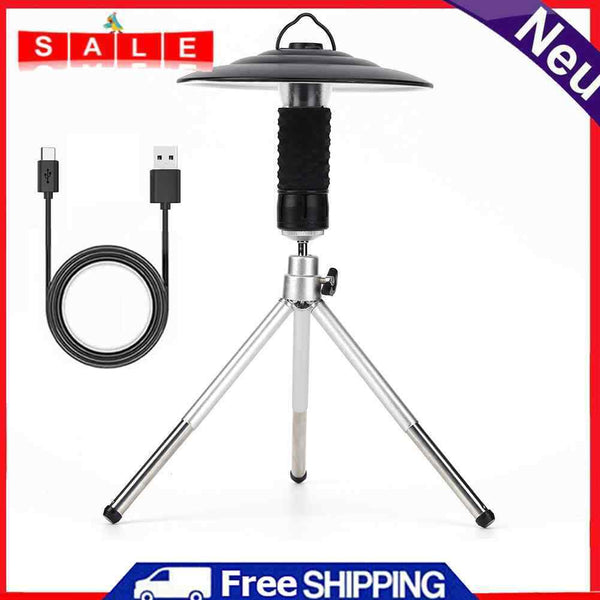 USB Rechargeable LED Camping Flashlight Outdoor Hiking Tent Hanging Lights Kits