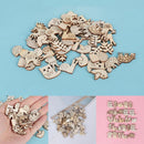 Cut Ornaments Scrapbooking Snail Rabbit Handmade Animal Pattern Wooden Craft