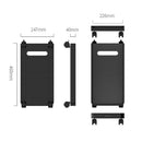 ORICO Waterproof Mobile Computer Towers Stand Cart PC Cases Bracket (CPB2) Newly