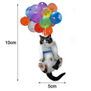 Room Colorful Balloon Cat Car Hanging Ornament Pendant Car Interior Flying Cat