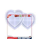Heart-to-heart Shaped Photo Frame Mold - DIY Silicone Picture Frames Molds