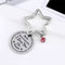 Diamond Round Engraved Mum Key Chains Keyring Mother's Day Keychain