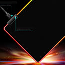 RGB LED Luminous Gaming Mousepad for PC Computer Desk Play Mat (800x300x4)