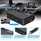 Cigarette Lighter 3 Socket 180W DC Power Adapter USB Car Charger (Black) Newly