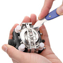 Watch Adjustable Opener Back Case Cover Press Closer Remover Holder (Black)