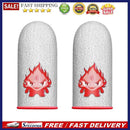 1 Pair Fingertips Cover for PUBG Mobile Game Breathable Thumb Sleeve Cot