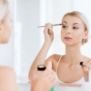 15pcs/Set Nylon Wool Makeup Brush Lip Eye Face Beauty Cosmetic Pens (Coffee