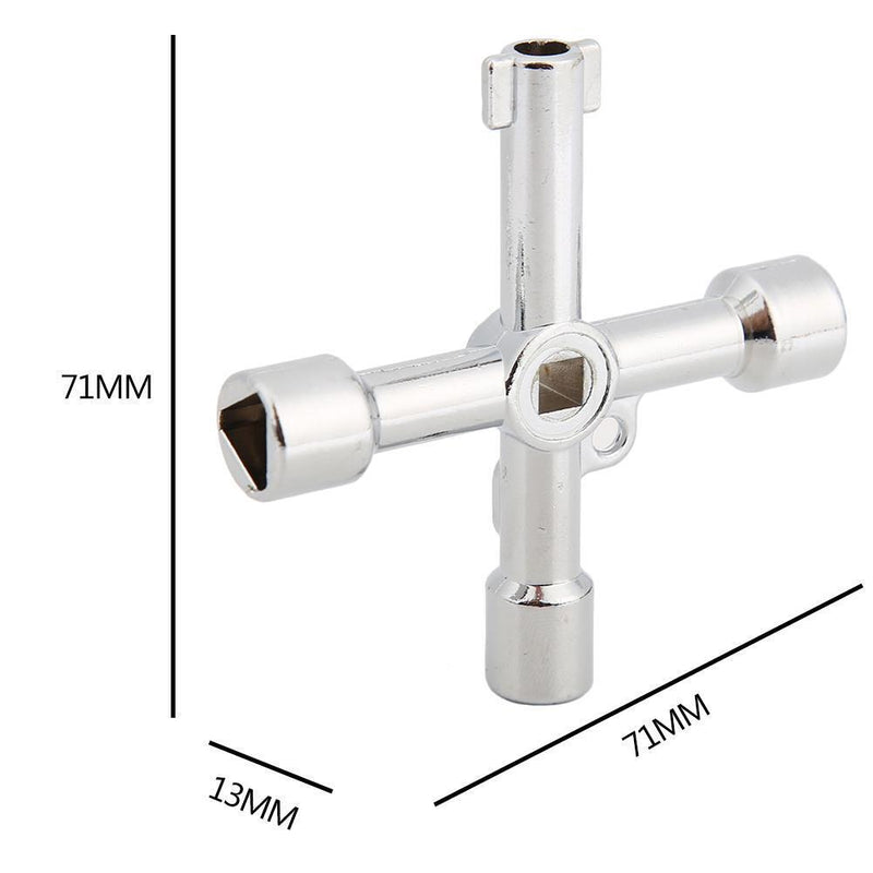 Universal Triangle Square Key Wrench Plumber Keys for Gas Electric Meter