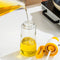 Oil Dispenser Bottle with Brush 2 in 1 Olive Oil Pot for Kitchen (Yellow)