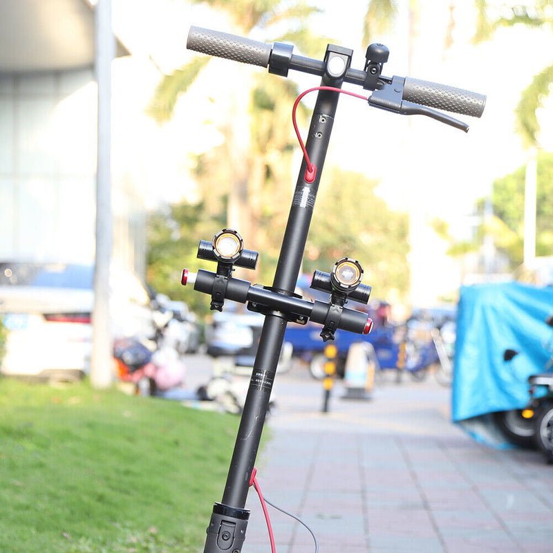 USB Rechargeable Scooter Headlamp Children's Handlebar Zoomable Scooter Front Light
