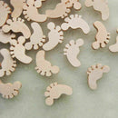 Cute Wooden Baby shapes Cut MDF Blank Embellishments N2K3 s Craft X4X2