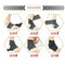 Wrapping Feet Body Brace Foot Support Ankle  Strap Strain Fabric Sports Bandage