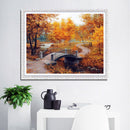 5D DIY Full Drill Diamond Painting Scenery Embroidery Mosaic Kit Bedroom Deco