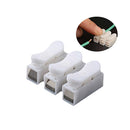 Fast No Screw Clamp Electrical Supplies Quick Connector Crimp Terminals Block