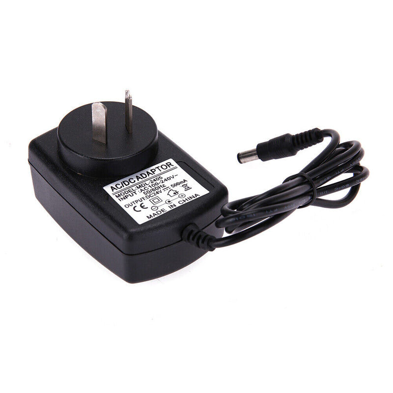 DC24V 0.5A Adapter AC 100V-240V to DC 24V Converter Power Supply Adapter 5.